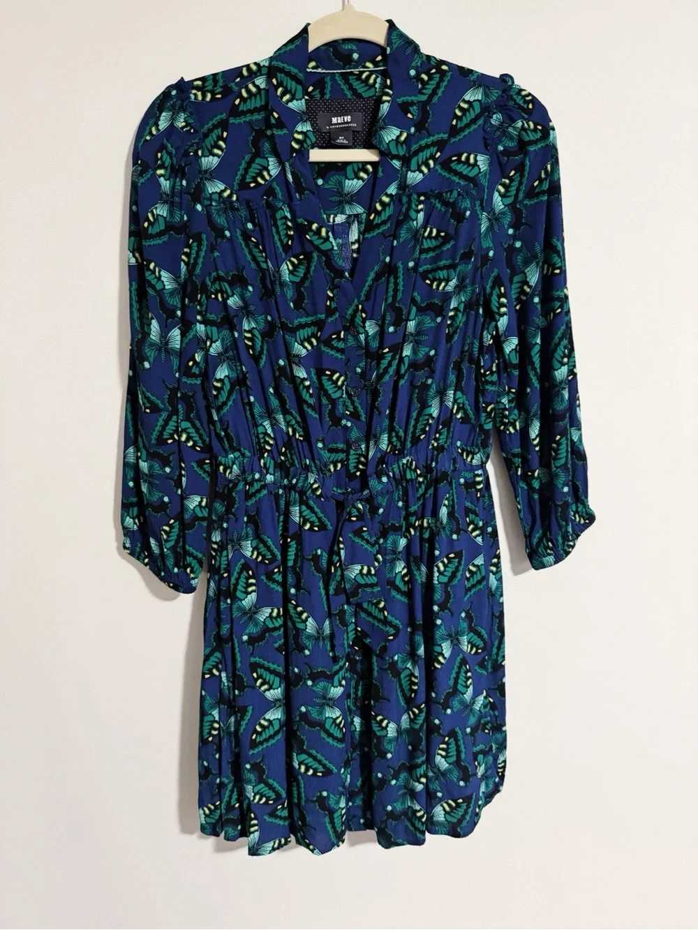 Maeve -  Butterfly Print Pippa Shirtdress